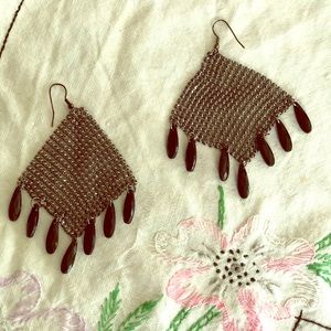 Silver Tone Earrings.